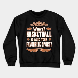 basketball Crewneck Sweatshirt